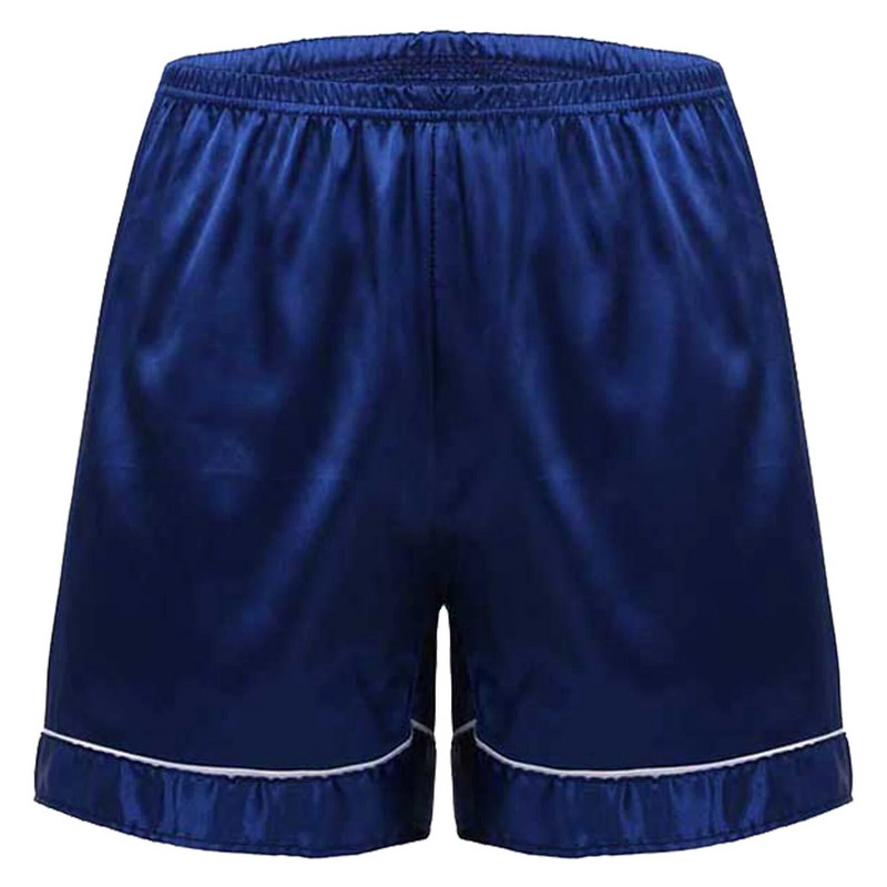 Donji dio muške pidžame za spavanje Muške kućanske hlače Svilenkaste satenske pidžame Kratke kratke hlače s elastičnim pojasom Kućna spavaćica Salonske odjeće