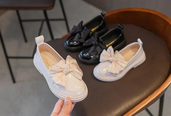 Summer Girls\' Fashion Purity New Bow Μαλακή σόλα Χαμηλό τακούνι Σύντομο Dance Princess single παπούτσια