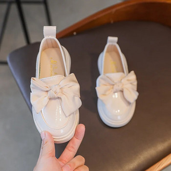 Summer Girls\' Fashion Purity New Bow Μαλακή σόλα Χαμηλό τακούνι Σύντομο Dance Princess single παπούτσια
