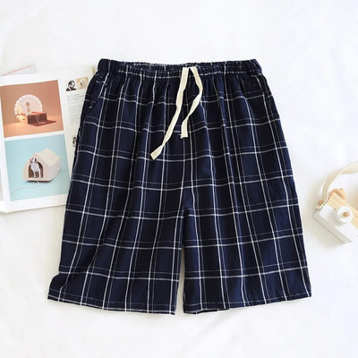 Vīriešu kokvilnas šorti brīvi, glīti, lāča apdruku, pidžamas, pāra sieviešu mājas šorti, guļamveļa atpūtas telpa, apģērbi, mode, vasaras gultnes