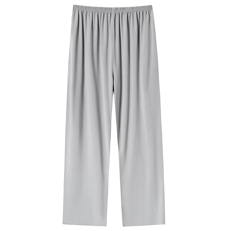 Pavasara un rudens stingras mājas bikses vīriešiem modālas, garas guļvietas, vīriešiem ikdienas elastīgas vidukļa pidžamas bikses, lielas M-4XL