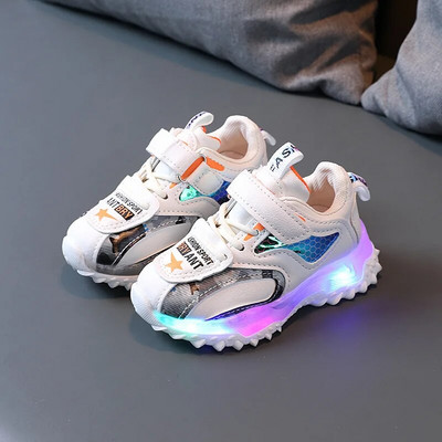 Veličina 21-30 Dječja ležerna LED svjetla Sportska obuća za dječake Dječje svjetleće tenisice za trčanje otporne na habanje Dječje svjetleće cipele za djevojčice