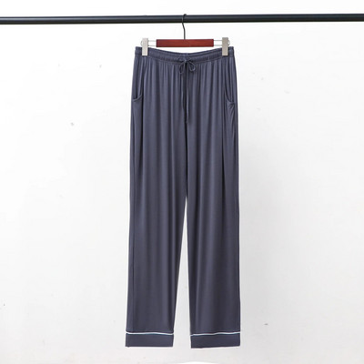 Modalne muške pidžame hlače Kućna odjeća Široka velika veličina Ležerne glatke i udobne hlače s dubokim džepovima Pidžama hlače