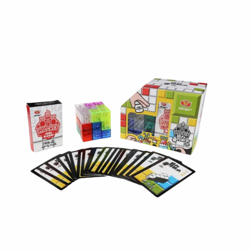Играчка Ahelos, Куб с карти, Магически, Магнитен