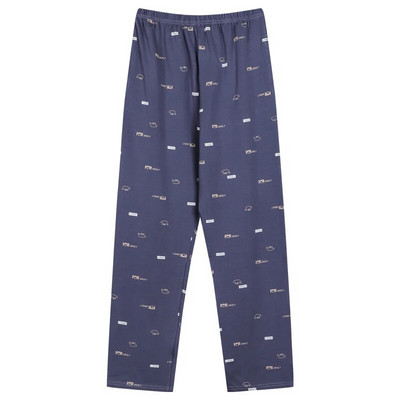 ruuduline pikad püksid meestele kodusisustus vabaaja pidžaama püksid pidžaamad mehed kootud puuvillane magamispõhi kodus kandmine suur hoov 3XL