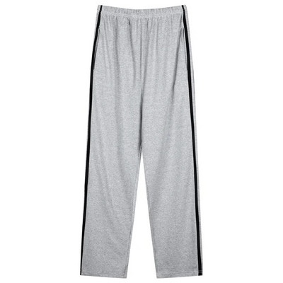 ruuduline pikad püksid meestele kodusisustus vabaaja pidžaama püksid pidžaamad mehed kootud puuvillane magamispõhi kodus kandmine suur hoov 3XL