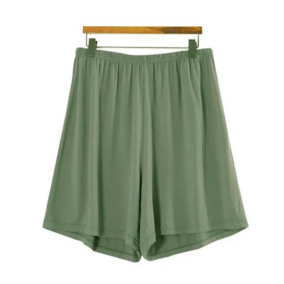 Pludmalē elpojošs guļošs vīrietis Vīriešu vīriešu apakšpuses brīvas bikses mājas apģērba šorti miega kokvilnas viduklis Cieti elastīgi īsi vasaras šorti