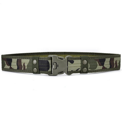Vanjski maskirni taktički pojas Vojni Oxford platneni pojas Planinarski pojas Široka plastična kopča Vojni pojas oko struka WorkBelt