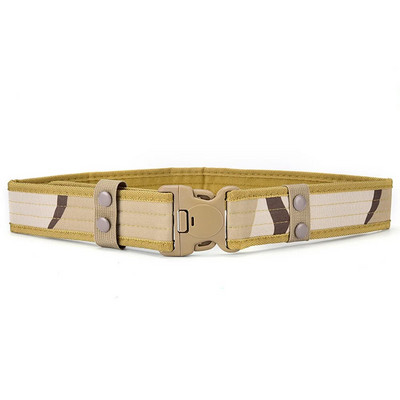 Vanjski maskirni taktički pojas Vojni Oxford platneni pojas Planinarski pojas Široka plastična kopča Vojni pojas oko struka WorkBelt