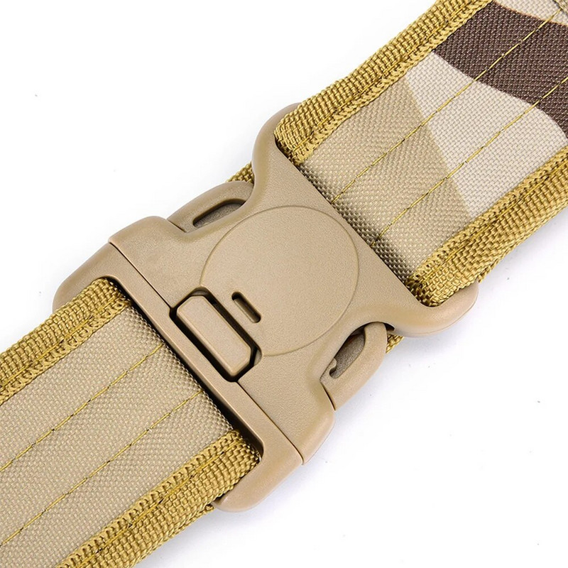 Vanjski maskirni taktički pojas Vojni Oxford platneni pojas Planinarski pojas Široka plastična kopča Vojni pojas oko struka WorkBelt