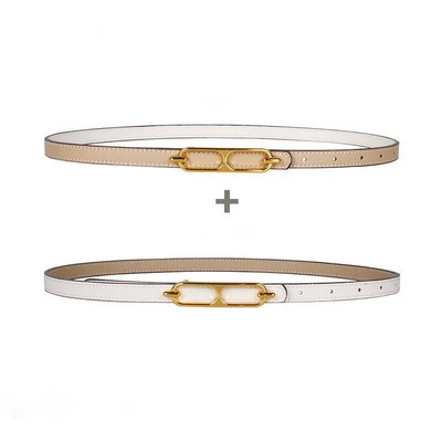 Naiste mood metsik Kahepoolsed kahevärvilised rõivad, mis sobivad kaunistatud teksadest ülikond, lihtne koppvöö