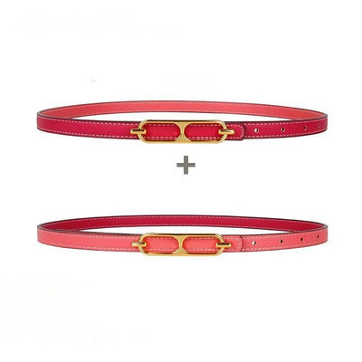 Naiste mood metsik Kahepoolsed kahevärvilised rõivad, mis sobivad kaunistatud teksadest ülikond, lihtne koppvöö