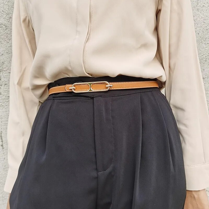 Naiste mood metsik Kahepoolsed kahevärvilised rõivad, mis sobivad kaunistatud teksadest ülikond, lihtne koppvöö