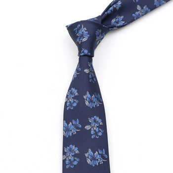 Πρωτοτυπία Ανδρική γραβάτα Floral Feather Elk Γεωμετρική Πατέν Κόκκινο Μπλε Γραβάτες Αναψυχή Επιχειρηματικά καθημερινά ρούχα Cravat Δώρο γάμου