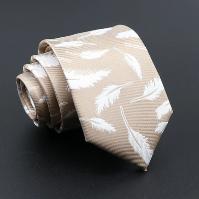 Novost muška kravata Cvjetno perje Elk Geometrijski uzorak Crveno Plava Kravata Slobodno vrijeme Poslovna dnevna odjeća Kravata Poklon za svatove