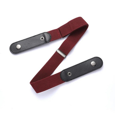 Elastični remen bez kopče Kaubojski platneni ženski remen bez kopči Ženske traperice Hlače Remen oko struka Rastezljivi nevidljivi remen bez kopče