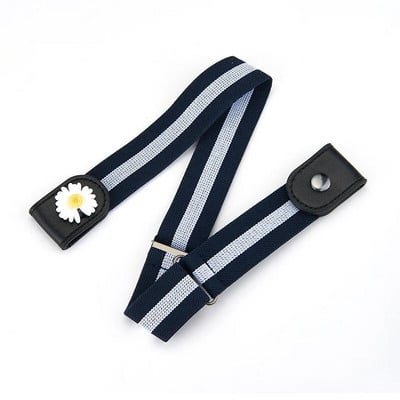 Elastični remen bez kopče Kaubojski platneni ženski remen bez kopči Ženske traperice Hlače Remen oko struka Rastezljivi nevidljivi remen bez kopče