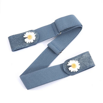 Elastični remen bez kopče Kaubojski platneni ženski remen bez kopči Ženske traperice Hlače Remen oko struka Rastezljivi nevidljivi remen bez kopče