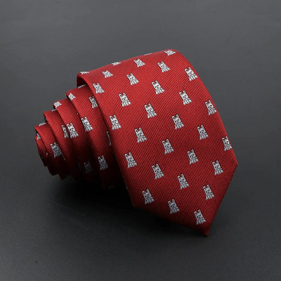 Jaunums Vīriešu kaklasaite karikatūra Velosipēds Lidmašīna Lietussargs Patten Sarkanas Zilas Kaklasaites Atpūta Bizness Ikdienas Apģērbs Kravats Kāzu ballīte Dāvana