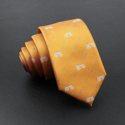 Jaunums Vīriešu kaklasaite karikatūra Velosipēds Lidmašīna Lietussargs Patten Sarkanas Zilas Kaklasaites Atpūta Bizness Ikdienas Apģērbs Kravats Kāzu ballīte Dāvana