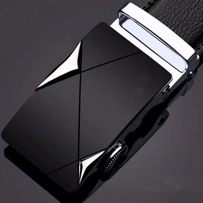 Meeste rihmad Automaatne pandlaga rihm ehtsast nahast kvaliteetsed rihmad meestele nahast rihm vabaaja teksade jaoks