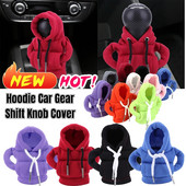 Hoodie Automašīnas pārnesumu pārslēgšanas pogas pārsegs Fashion Ātrumu pārslēgšanas rokturis Pārnesumu svira Dekoratīvs kapuci džempera vāciņš Auto salona aksesuārs