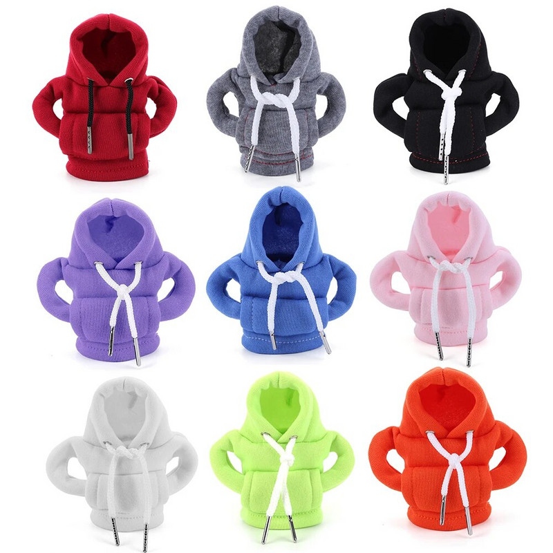 Hoodie auto Navlaka za ručku mjenjača Modna ručka mjenjača Ručica mjenjača Ukrasna navlaka za majicu s kapuljačom Dodaci za interijer automobila
