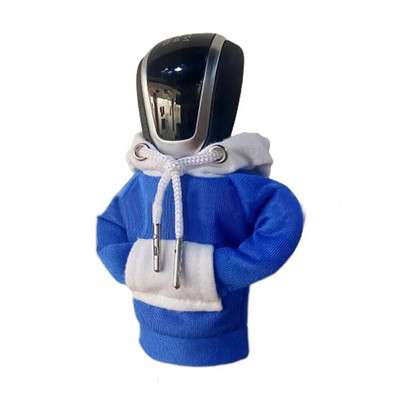 Hoodie Car Gear Shift Cover Fashion Gearshift Hoodie Auto ātruma pārslēgšanas pogas vāciņš Manuālā roktura Pārnesuma džempera maiņas sviras vāciņš