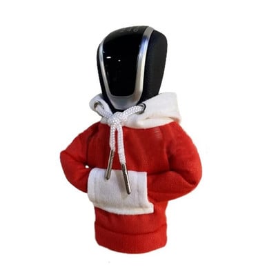 Hoodie Car Gear Shift Cover Fashion Gearshift Hoodie Auto ātruma pārslēgšanas pogas vāciņš Manuālā roktura Pārnesuma džempera maiņas sviras vāciņš