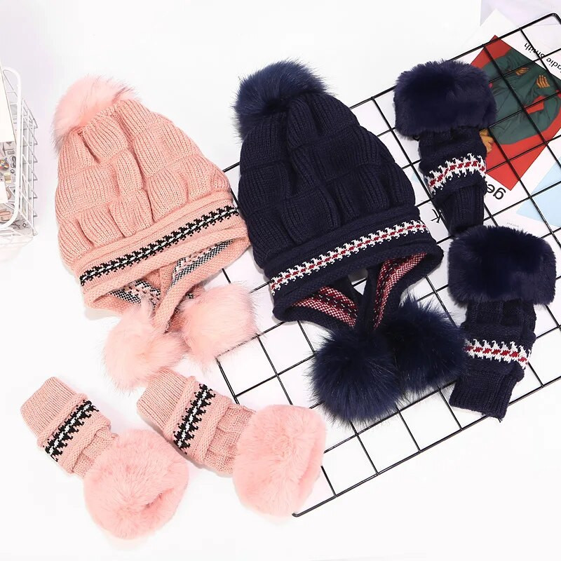 Panama ženski jesenski i zimski pleteni vuneni pulover Hladna kapa Modna topla zadebljana Baotou kapa otporna na vjetar H147