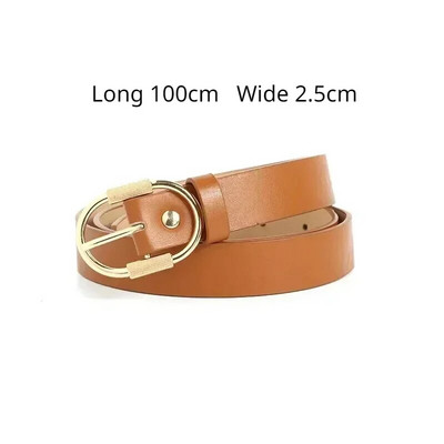 PU kožni remen za žene Traperice s četvrtastom kopčom i kopčom Crni remen Chic Luksuzni brend Ženski vintage remen Ženski pojas