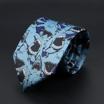 Νέα σχεδίαση καινοτομία Ανδρικές γραβάτες Μαλακές κοκαλιάρικες γραβάτες χείλη Skull Fish Hamburger Patten Γραβάτες για άντρες Αξεσουάρ γάμου