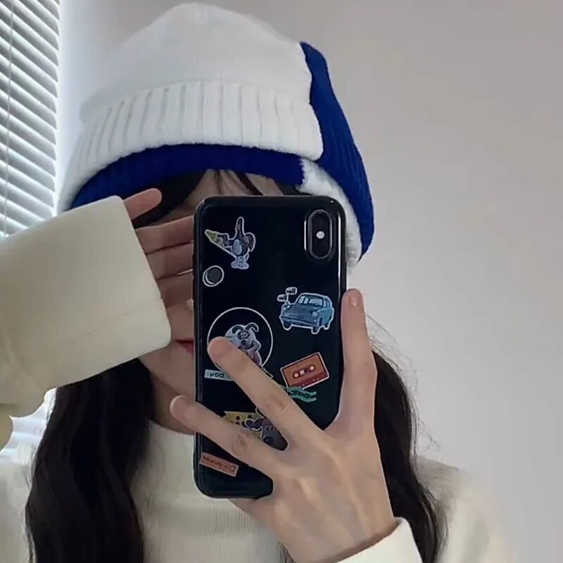 Panama meeste ja naiste silmkoeline villane värviga sobiv pulover Talve külmamüts, mood õues soojamüts H69