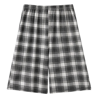 Letné pevné pyžamové nohavice Pánske pyžamové oblečenie Ležérne nohavice Pánske spacie šortky Voľné pohodlné modálne bavlnené spacie nohavice 5XL