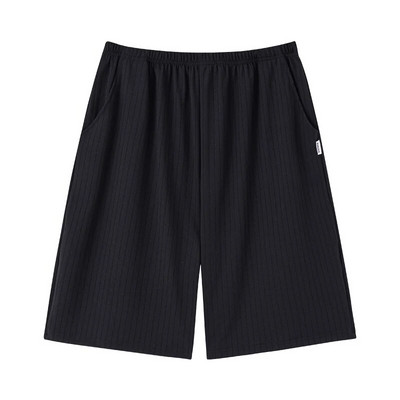 Letné pevné pyžamové nohavice Pánske pyžamové oblečenie Ležérne nohavice Pánske spacie šortky Voľné pohodlné modálne bavlnené spacie nohavice 5XL