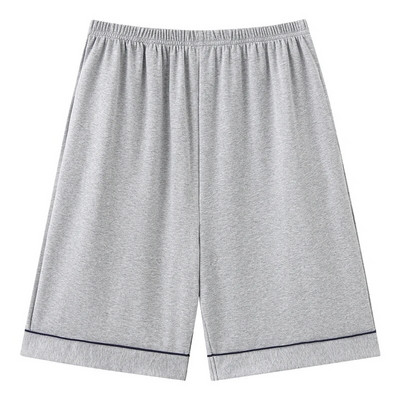 Letné pevné pyžamové nohavice Pánske pyžamové oblečenie Ležérne nohavice Pánske spacie šortky Voľné pohodlné modálne bavlnené spacie nohavice 5XL