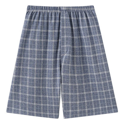 Letné pevné pyžamové nohavice Pánske pyžamové oblečenie Ležérne nohavice Pánske spacie šortky Voľné pohodlné modálne bavlnené spacie nohavice 5XL