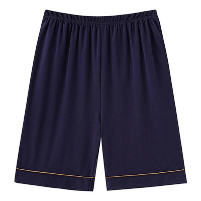 Letné pevné pyžamové nohavice Pánske pyžamové oblečenie Ležérne nohavice Pánske spacie šortky Voľné pohodlné modálne bavlnené spacie nohavice 5XL