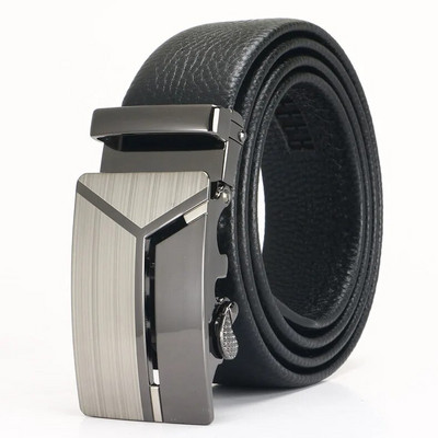 3,5 cm Augstas kvalitātes augšējā slāņa ādas automātiska sprādze, vīriešu josta, biznesa uzvalks, jostasvieta, ikdienas govs ādas josta vīriešiem vairumtirdzniecība