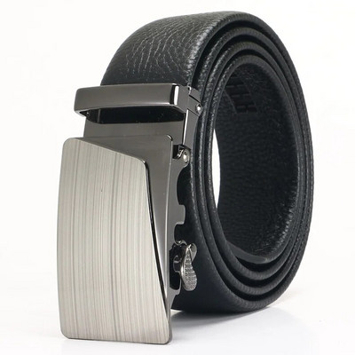 3,5 cm Augstas kvalitātes augšējā slāņa ādas automātiska sprādze, vīriešu josta, biznesa uzvalks, jostasvieta, ikdienas govs ādas josta vīriešiem vairumtirdzniecība