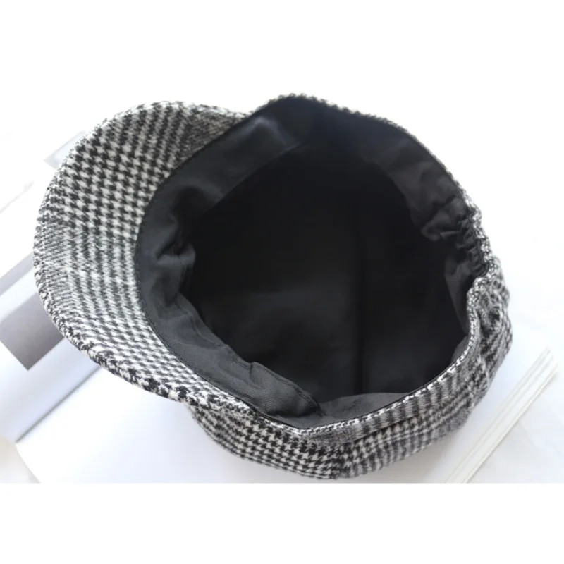 Panama ženska osmerokutna beretka s pačjim jezikom, modna, elegantna retro kapa za van, H114 Boina Gorras