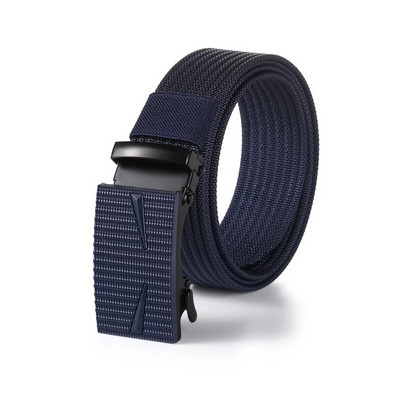 Nylonový automatický opasok s prackou pre mužov, vonkajšie náradie, džínsy, jednofarebný plátený opasok, vysoko kvalitný taktický opasok pre mužov, veľkoobchod