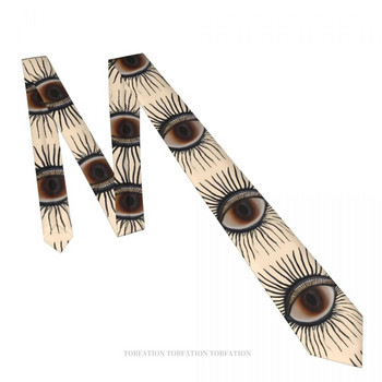 Eye Illuminati Νέα γραβάτα 3D εκτύπωσης 8cm φαρδιά πολυεστερική γραβάτα πουκάμισο Αξεσουάρ Διακόσμηση πάρτι