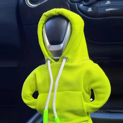 2023 Нова креативна тениска Капак на скоростния лост на автомобила Неплъзгаща се аксесоари за модификация на интериора Дръжка на скоростната кутия Декоративен защитен капак