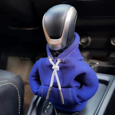 2023 Нова креативна тениска Капак на скоростния лост на автомобила Неплъзгаща се аксесоари за модификация на интериора Дръжка на скоростната кутия Декоративен защитен капак