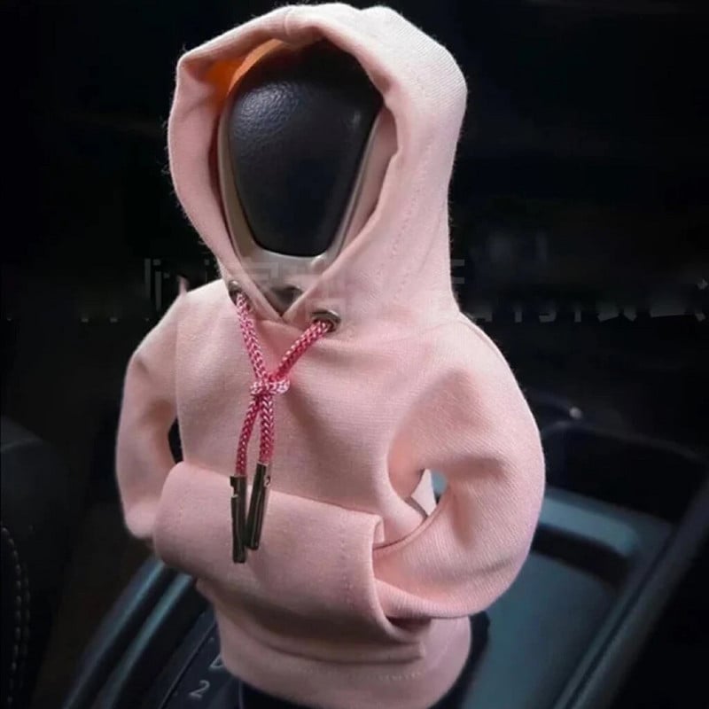 2023 Нова креативна тениска Капак на скоростния лост на автомобила Неплъзгаща се аксесоари за модификация на интериора Дръжка на скоростната кутия Декоративен защитен капак