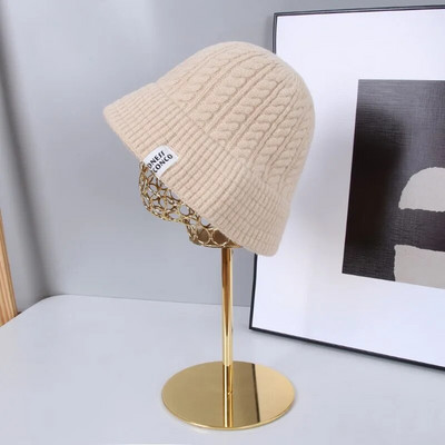 K349-Kape Ženske kape Vunene ribarske kape Svestrane u svim godišnjim dobima Kape za slobodno vrijeme i tople pletene kape