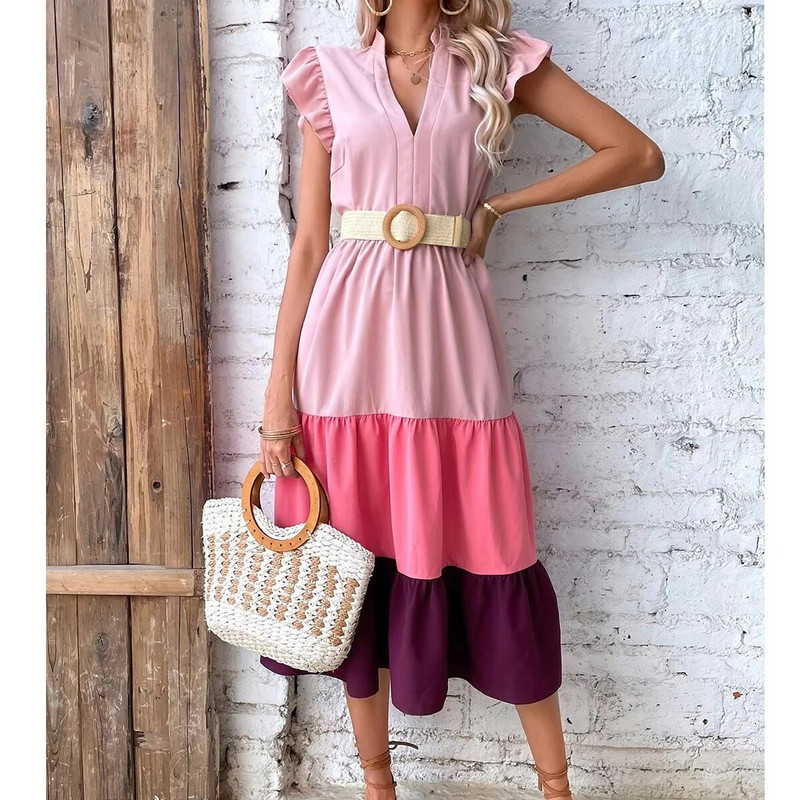 Jauna sieviešu salmu pīta josta vasaras PP salmu austa josta pludmales stilā elastīga plata jostasvieta Boho kleita dekoratīva josta brīvdienas