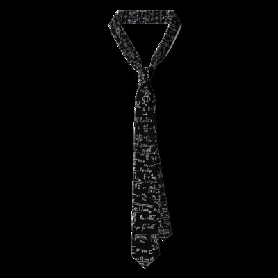 Jautra matemātiskā formula vīriešu kaklasaite, 3D druka