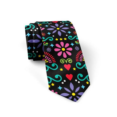 Muške kravate s uzorkom tratinčica, 8 cm, tanke kravate, modni dodaci za košulje, dnevna odjeća, kravate, poklon za vjenčanje, kravate za muškarce